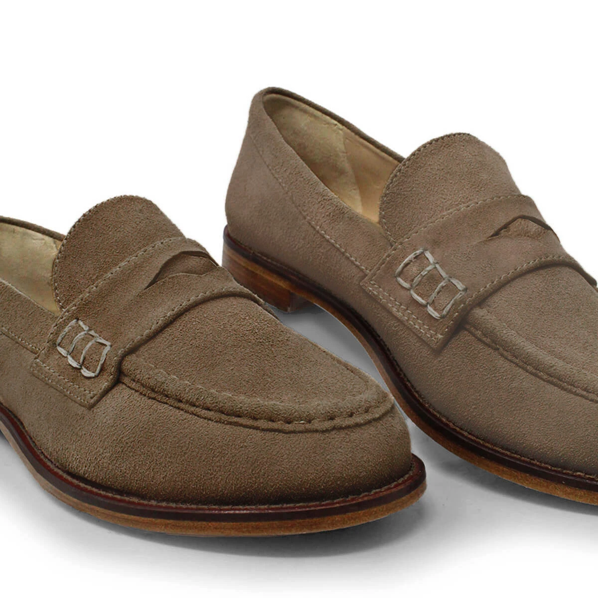 PENNY - Ante Topo Regina Romero Zapato Mocasin De Piso Para Dama En Piel 7 PENNY - Ante Topo Regina Romero Zapato Mocasin De Piso Para Dama En Piel - Imagen 7