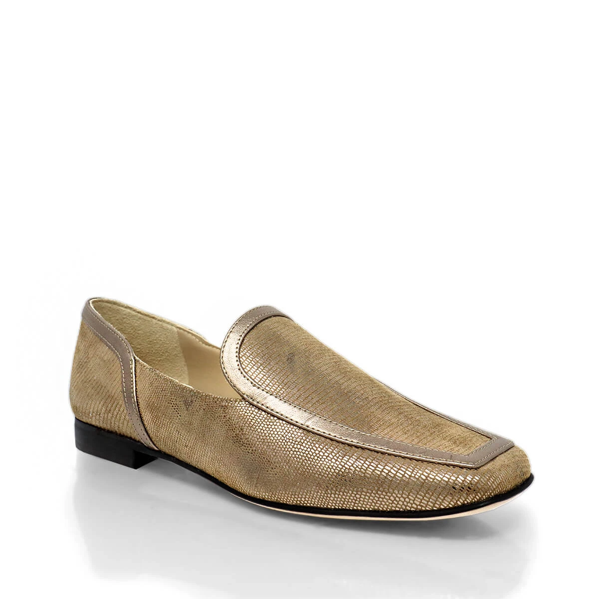 CORA - Seda Regina Romero Zapato Mocasin De Piso Para Dama En Piel - Imagen 4