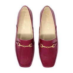 LUA - Charol Fucsia Regina Romero Zapato Mocasin De Piso Para Dama En Piel -Ofertas Pasos Y Bolsos Tienda Regina Romero zapato mocasin de piso Lua fucsia piel 6