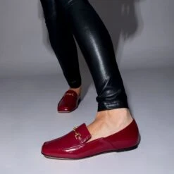 LUA - Charol Fucsia Regina Romero Zapato Mocasin De Piso Para Dama En Piel -Ofertas Pasos Y Bolsos Tienda Regina Romero zapato mocasin de piso Lua fucsia piel 7