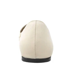 LUA - Latte Regina Romero Zapato Mocasin De Piso Para Dama En Piel -Ofertas Pasos Y Bolsos Tienda Regina Romero zapato mocasin de piso Lua latte piel 4