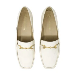 LUA - Latte Regina Romero Zapato Mocasin De Piso Para Dama En Piel -Ofertas Pasos Y Bolsos Tienda Regina Romero zapato mocasin de piso Lua latte piel 6