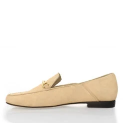 LUA - Vainilla Regina Romero Zapato Mocasin De Piso Para Dama En Piel -Ofertas Pasos Y Bolsos Tienda Regina Romero zapato mocasin de piso Lua vainilla piel 3