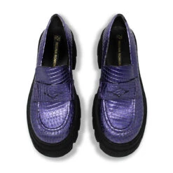 LOVE 65 - Amatista Regina Romero Zapato Bostoniano Urbano Sport Para Dama En Piel -Ofertas Pasos Y Bolsos Tienda Regina Romero zapato mocasin plataforma Love amatista piel 3