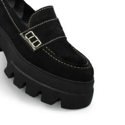 LOVE 65 - Ante Negro Regina Romero Zapato Bostoniano Urbano Sport Para Dama En Piel 15 LOVE 65 - Ante Negro Regina Romero Zapato Bostoniano Urbano Sport Para Dama En Piel -Ofertas Pasos Y Bolsos Tienda Regina Romero zapato mocasin plataforma Love ante negro 7