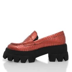 LOVE 65 - Topacio Regina Romero Zapato Bostoniano Urbano Sport Para Dama En Piel -Ofertas Pasos Y Bolsos Tienda Regina Romero zapato mocasin plataforma Love topacio piel 5