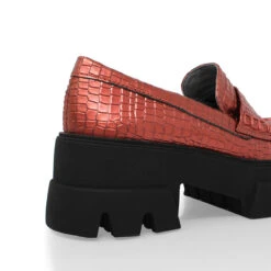 LOVE 65 - Topacio Regina Romero Zapato Bostoniano Urbano Sport Para Dama En Piel -Ofertas Pasos Y Bolsos Tienda Regina Romero zapato mocasin plataforma Love topacio piel 6