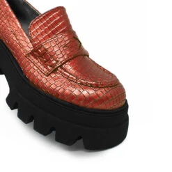 LOVE 65 - Topacio Regina Romero Zapato Bostoniano Urbano Sport Para Dama En Piel -Ofertas Pasos Y Bolsos Tienda Regina Romero zapato mocasin plataforma Love topacio piel 7