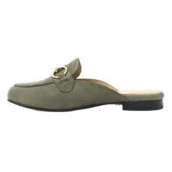 CINDY - Verde Hoja Regina Romero Zapato Flat Mule De Piso Para Dama En Piel -Ofertas Pasos Y Bolsos Tienda Regina Romero zapato mule Cindy kiwi 3 d81521aa b64c 4187 bf72 2e151e578a10