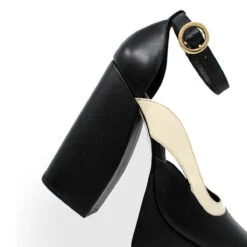 DESIRE 135 - Negro Y Latte Regina Romero Zapato Plataforma Tacon Alto Para Dama En Piel -Ofertas Pasos Y Bolsos Tienda Regina Romero zapato plataforma Desire negro latte piel 5