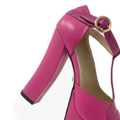 LYRA 135 - Magenta Regina Romero Zapato Plataforma Tacon Alto Para Dama En Piel -Ofertas Pasos Y Bolsos Tienda Regina Romero zapato plataforma tacon alto Lyra 135 magenta piel 4
