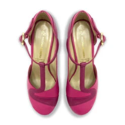 LYRA 135 - Magenta Regina Romero Zapato Plataforma Tacon Alto Para Dama En Piel -Ofertas Pasos Y Bolsos Tienda Regina Romero zapato plataforma tacon alto Lyra 135 magenta piel 6