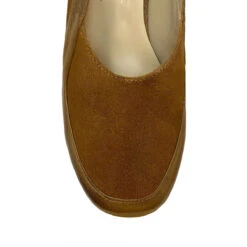 NATALIA 95 - Tan Regina Romero Zapato Plataforma Tacon Alto Para Dama En Piel -Ofertas Pasos Y Bolsos Tienda Regina Romero zapato plataforma tacon alto Natalia 95 tan piel 5