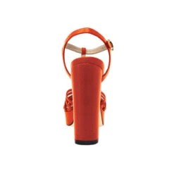HELENA 120 - Naranja Regina Romero Zapato Sandalia Plataforma Tacon Alto Para Dama En Piel -Ofertas Pasos Y Bolsos Tienda Regina Romero zapato sandalia plataforma tacon alto Helena 120 naranja piel 4