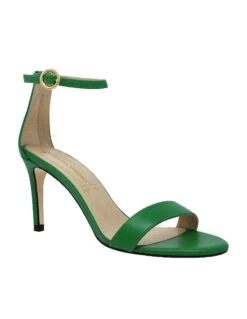 CLAUDINE 85 - Verde Regina Romero Zapato Sandalia Zapatilla Tacon Alto Para Dama En Piel -Ofertas Pasos Y Bolsos Tienda Regina Romero zapato sandalia zapatilla tacon alto Claudine 85 verde piel 2