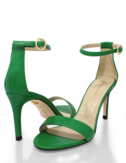 CLAUDINE 85 - Verde Regina Romero Zapato Sandalia Zapatilla Tacon Alto Para Dama En Piel -Ofertas Pasos Y Bolsos Tienda Regina Romero zapato sandalia zapatilla tacon alto Claudine 85 verde piel 7
