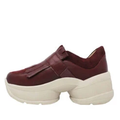 KENDALL 75 - Vino Regina Romero Zapato Tenis Urbano Sport Para Dama En Piel -Ofertas Pasos Y Bolsos Tienda Regina Romero zapato tenis urbano Kendall piel vino 3 0a05bdc4 08aa 47dc 9fe5 f8a422974ef9