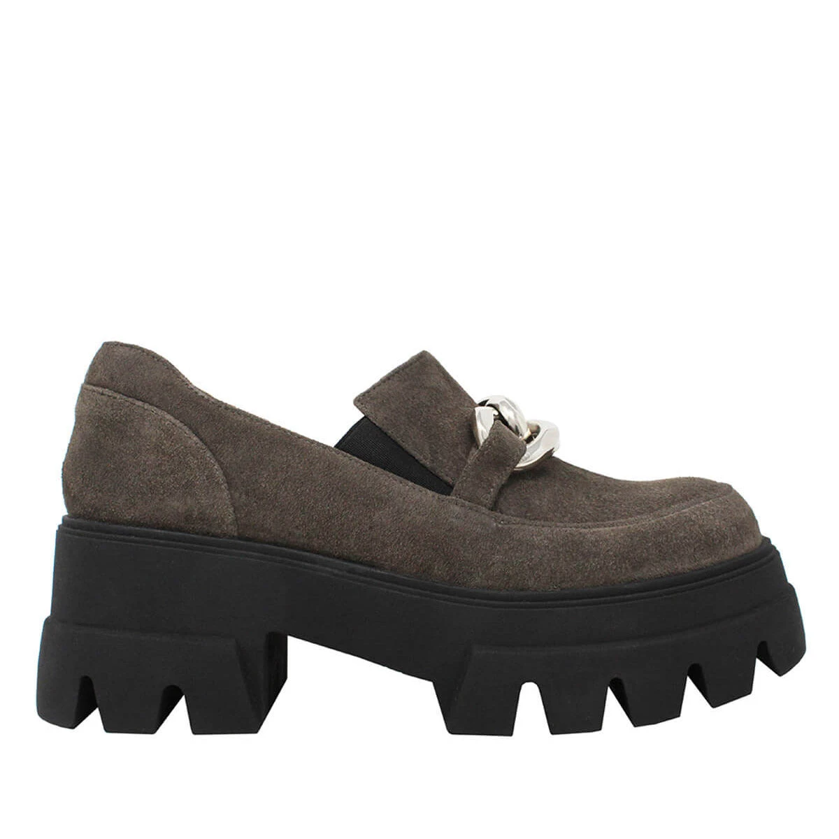 RAQUEL 65 - Gamuza Concreto Regina Romero Zapato Bostoniano Urbano Sport Para Dama En Piel 1 RAQUEL 65 - Gamuza Concreto Regina Romero Zapato Bostoniano Urbano Sport Para Dama En Piel