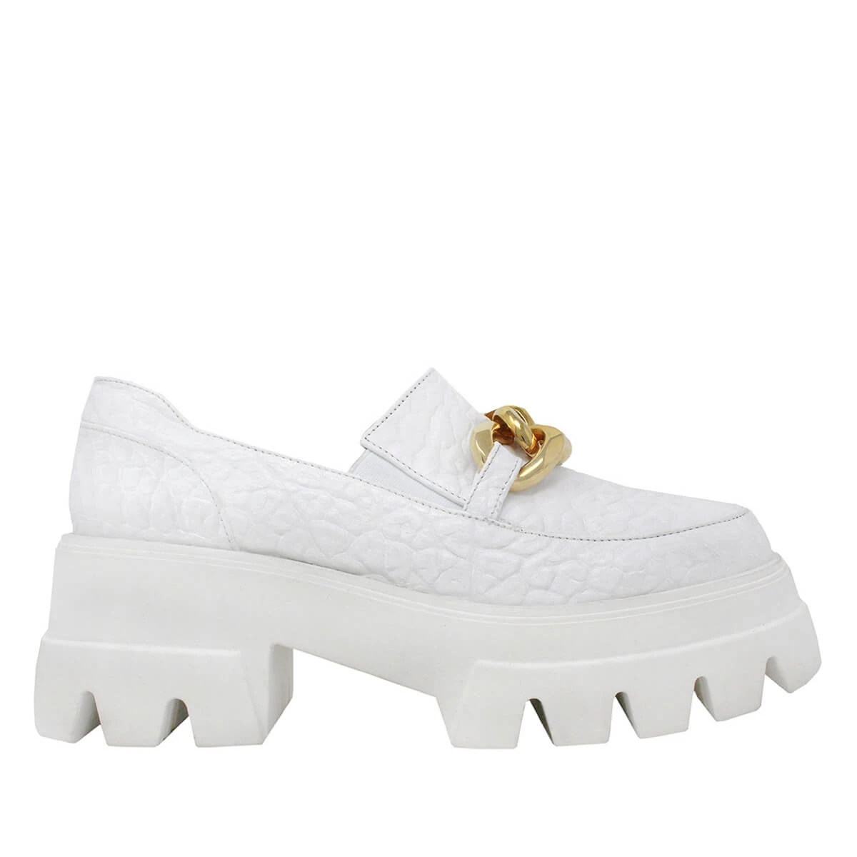 RAQUEL 65 - Blanco Regina Romero Zapato Bostoniano Urbano Sport Para Dama En Piel