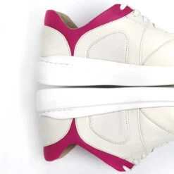 MARIA 35 - Yogurth Y Rosa Regina Romero Zapato Tenis Urbano Sport Para Dama En Piel -Ofertas Pasos Y Bolsos Tienda Regina Romero zapato tenis urbano sport Maria 35 yogurt rosa piel 7