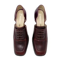 ERICA 75 - Vino Regina Romero Zapato Zapatilla Tacon Alto Para Dama En Piel 10 ERICA 75 - Vino Regina Romero Zapato Zapatilla Tacon Alto Para Dama En Piel -Ofertas Pasos Y Bolsos Tienda Regina Romero zapato zapatilla tacon alto Erica vino piel 2