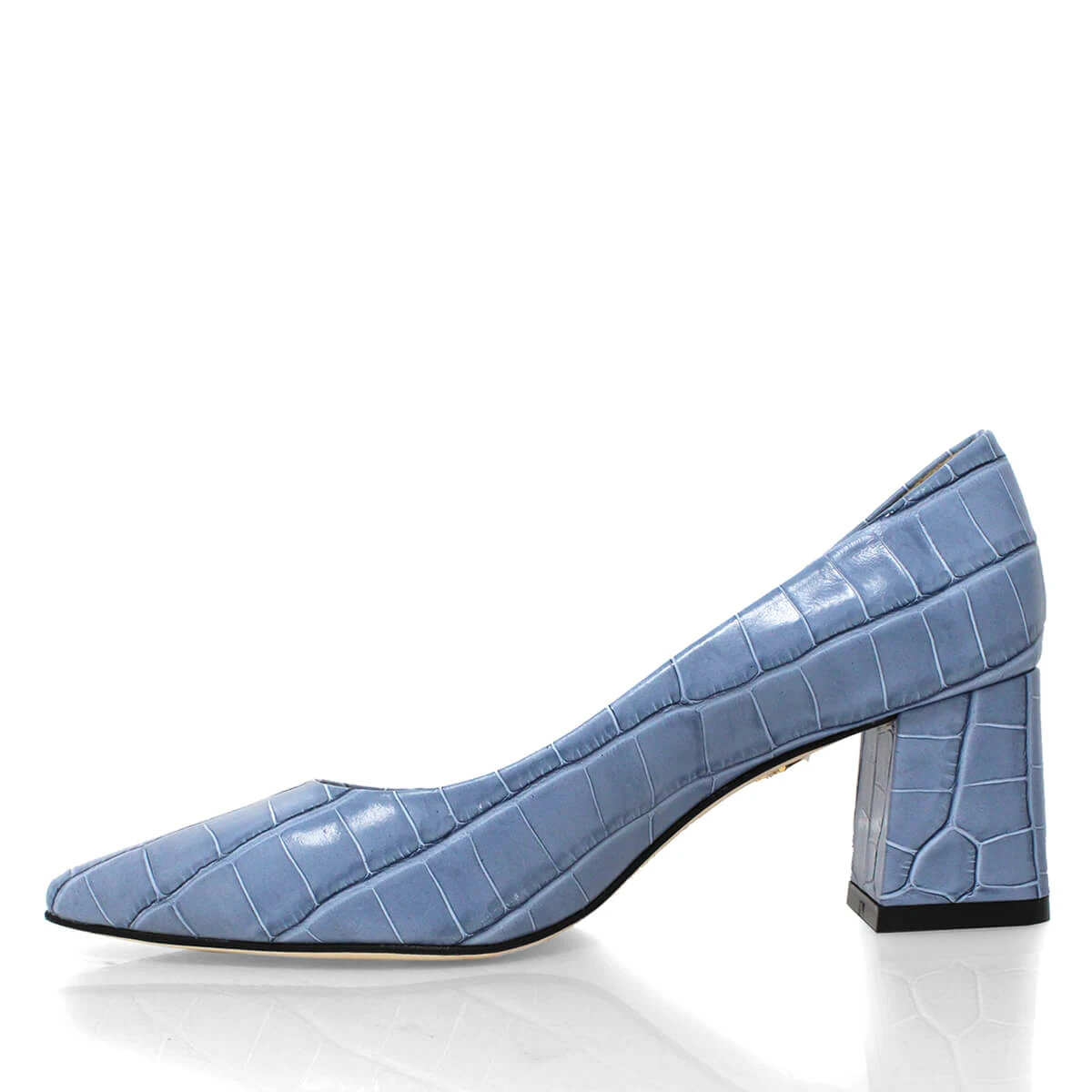 TAMARA 50 - Azul Claro Regina Romero Zapato Zapatilla Tacon Bajo Para Dama En Piel 5 TAMARA 50 - Azul Claro Regina Romero Zapato Zapatilla Tacon Bajo Para Dama En Piel - Imagen 5