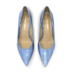 TAMARA 50 - Azul Claro Regina Romero Zapato Zapatilla Tacon Bajo Para Dama En Piel 11 TAMARA 50 - Azul Claro Regina Romero Zapato Zapatilla Tacon Bajo Para Dama En Piel -Ofertas Pasos Y Bolsos Tienda Regina Romero zapato zapatilla tacon bajo Tamara 50 azul claro croco piel 6