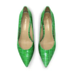 TAMARA 50 - Kiwi Regina Romero Zapato Zapatilla Tacon Bajo Para Dama En Piel -Ofertas Pasos Y Bolsos Tienda Regina Romero zapato zapatilla tacon bajo Tamara 50 kiwi croco piel 6