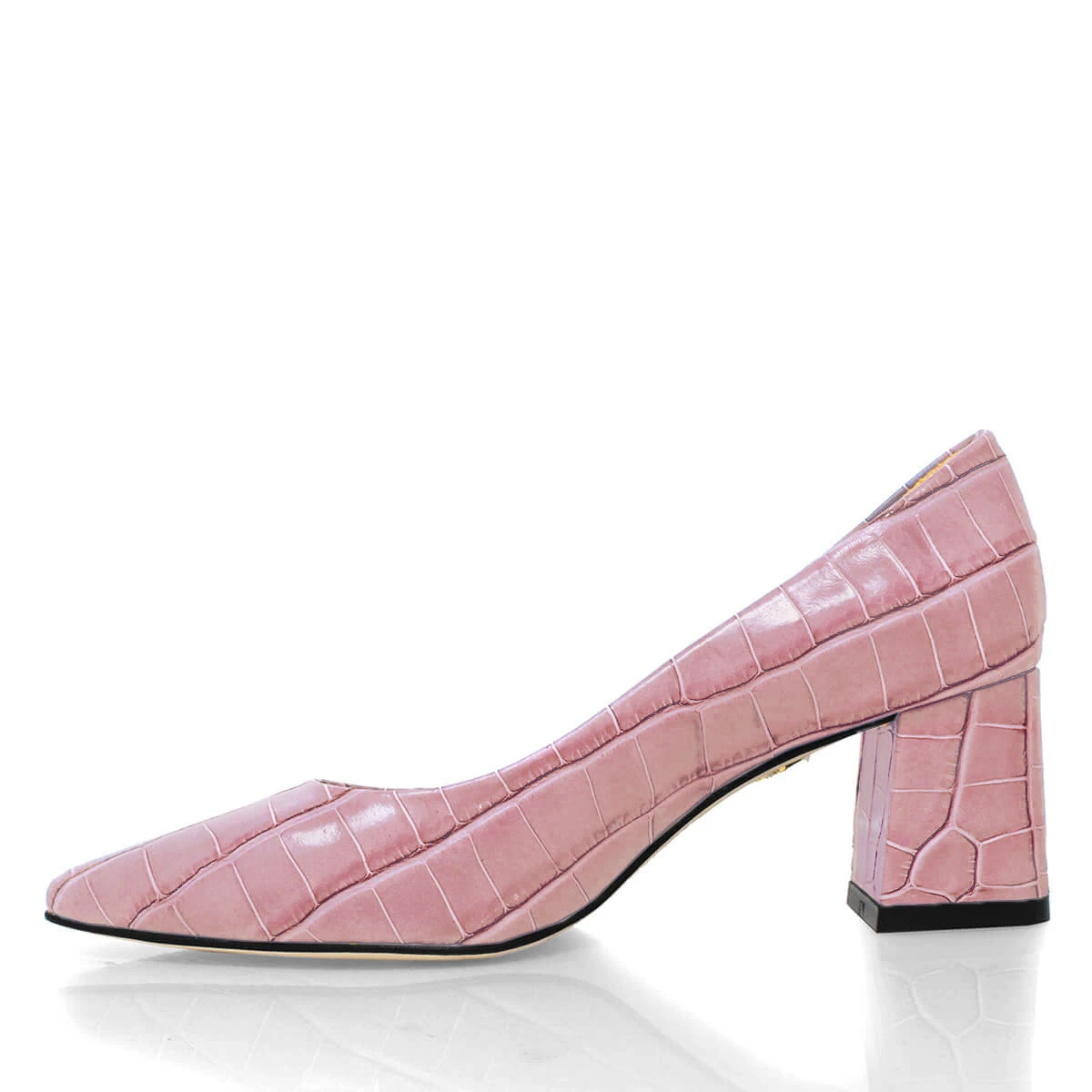 TAMARA 50 - Rosa Claro Regina Romero Zapato Zapatilla Tacon Bajo Para Dama En Piel - Imagen 5