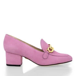 KALI 40 - Rosa Regina Romero Zapato Zapatilla Tacon Bajo Para Dama En Piel