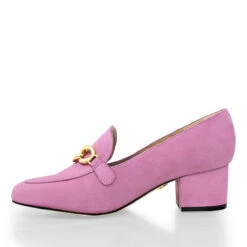 KALI 40 - Rosa Regina Romero Zapato Zapatilla Tacon Bajo Para Dama En Piel -Ofertas Pasos Y Bolsos Tienda Regina Romero zaptilla mocasin Kali rosa piel 4