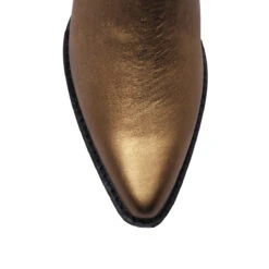 ISSA 60 - Oro Viejo Regina Romero Zapato Bota Botin Tacon Bajo Para Dama En Piel -Ofertas Pasos Y Bolsos Tienda reginaromero botin tacon midi Issa piel oro viejo punta 19151983 8c6f 401d 99b6 c50a98911cc9